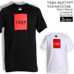 ロックtシャツ バンドtシャツ パンク RAGE AGAINST THE MACHINE レイジ