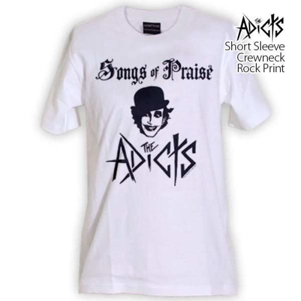 爆買 ロックtシャツ バンドtシャツ パンク The Adicts Songs of Praise ...
