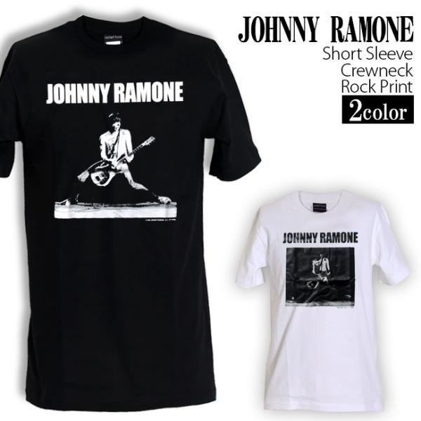 ロックtシャツ バンドtシャツ パンク JOHNNY RAMONES ジョニー ラモーン メンズ レ...