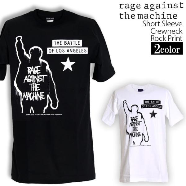 ロックtシャツ バンドtシャツ パンク RAGE AGAINST THE MACHINE レイジ ア...