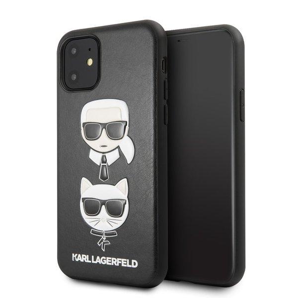 カール・ラガーフェルド iPhone 11 ケース PC+TPU+PU 背面 カバー アイフォン i...