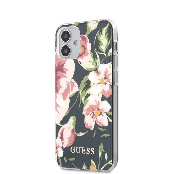 GUESS ゲスiPhone12mini ケース TPU+PET 背面ケース