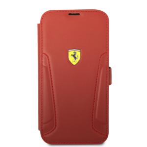 iPhone14 Pro ケース フェラーリ 公式ライセンス 手帳型 本革 レザー レッド ブランド 車 カードポケット付き マグネット FERRARI iPhone 14 Pro アイフォン｜t-mall-tfn