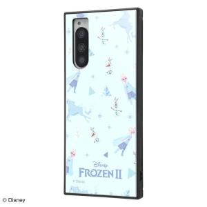 Xperia5 ディズニー カバー ケース 耐衝撃 衝撃に強い 保護 クッション SO-01M SOV41 901SO J9260 SIMフリー docomo au softbank エクスペリア アナ 雪の女王｜t-mall-tfn