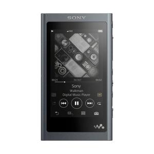 ソニー ウォークマン WALKMAN 2018年モデルNW-A55BM Aシリーズ グレイッシュブラック 正規品｜t-mall-tfn