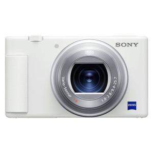SONY コンパクトデジカメ VLOGCAM ZV ZV-1(W) 正規品｜t-mall-tfn
