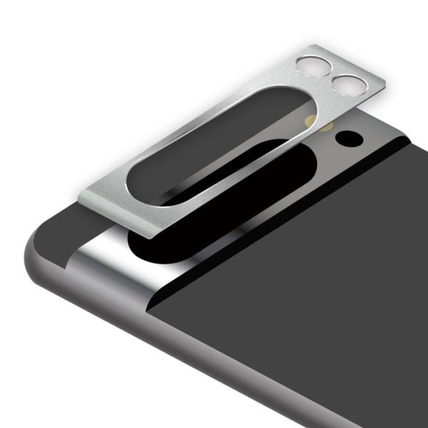 Google Pixel 8 Pro カメラ保護カバー アルミ フラッシュ対応 簡単装着 乗せるだけ...