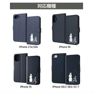 iPhone 17e ケース 手帳型 ムーミン...の詳細画像3