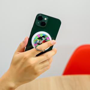 スマホリング パワーパフガールズ マグネット ...の詳細画像3