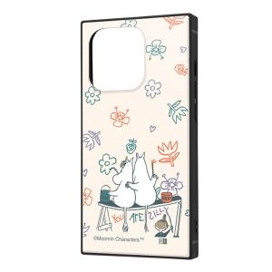 iPhone14Pro ケース ムーミン 耐衝撃 スクエア 耐衝撃ケース iPhone 14 Pro moomin カバー ソフト ソフトケース ハード ハードケース スマホケース｜t-mall-tfn