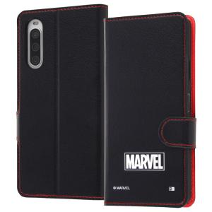 Xperia10VI マーベル 手帳型 ケース Xperia 10 VI MARVEL ロゴ 手帳型ケース マグネット ソフト ソフトケース ハード ハードケース スマホカバー スマホケース｜t-mall-tfn