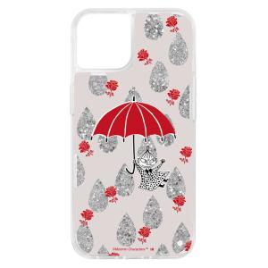ケース ムーミン グリッターケース ラメ 動く ミイ iPhone13 iPhone 14 13ケースケース アイフォン13ケース かわいい