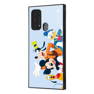 OPPO Reno5 A ケース ミッキー ドナルド 耐衝撃 衝撃吸収 ブルー オッポ Reno5A カバー ソフト ソフトケース ハード ハードケース スマホケース スマホカバー