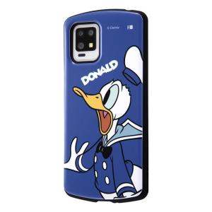 AQUOS zero6 ディズニー カバー ケース 耐衝撃 衝撃に強い 保護 傷に強い シンプル くすみカラー かわいい アウトドア ハード ソフト SHG04 A102SH au ドナルド｜t-mall-tfn