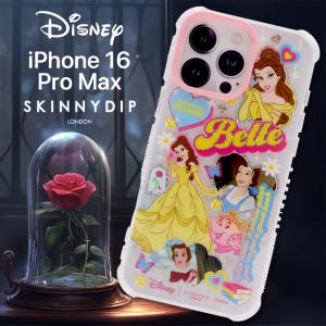 iPhone16ProMAX ケース ディズニー プリンセス ベル SKINNYDIP ラメ