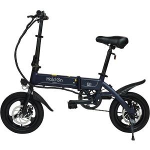 電動自転車 折りたたみ Hold On Q1J 電動アシスト自転車 折り畳み自転車 電動 おしゃれ 折り畳み 軽い 軽量 ミニベロ ナイトブルー