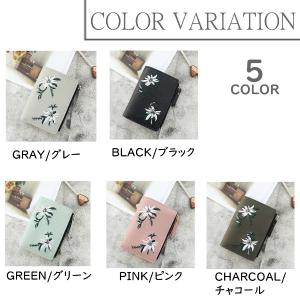 財布 二つ折り財布 ミニウォレット レディース...の詳細画像1