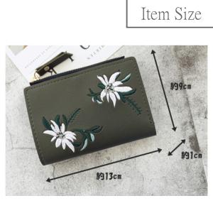 財布 二つ折り財布 ミニウォレット レディース...の詳細画像2