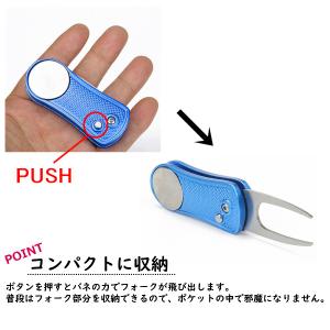 グリーンフォーク ゴルフ おしゃれ マーカー ...の詳細画像4