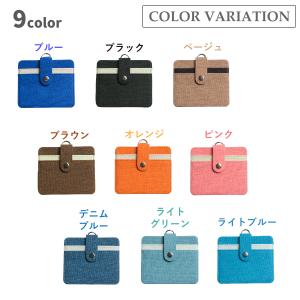 パスケース リール付き ストラップ メンズ レ...の詳細画像1