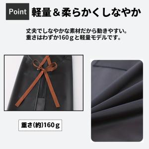 エプロン 防水 おしゃれ かわいい シンプル ...の詳細画像3