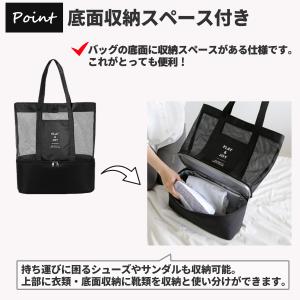 プールバッグ ビーチバッグ トートバッグ 男の...の詳細画像1