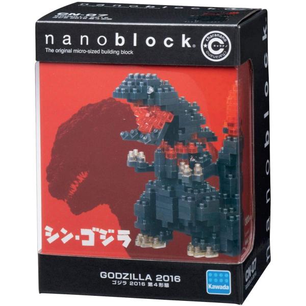 【CN-07】ナノブロック キャラナノ ゴジラ 2016 第4形態（カワダ）497282521438...