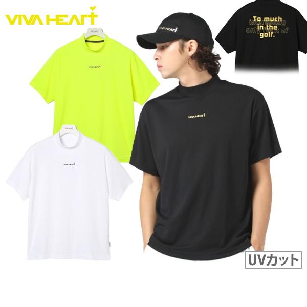 ハイネックシャツ メンズ ビバハート VIVA HEART 2024 春夏 新作 ゴルフウェア 01...