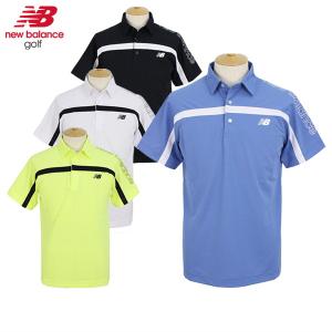 ポロシャツ メンズ ニューバランス ゴルフ new balance golf 2024 春夏 新作 ゴルフウェア 012-4168005｜t-on