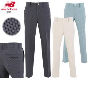 サイズ：4 NEW BALANCE GOLF ニューバランス  ナイロン ストレッチパンツ  ネイビー系 [240101447729] ゴルフウェア メンズ ストスト NEW BALANCE GOLF ニューバランス ナイロン ストレッチパンツ
