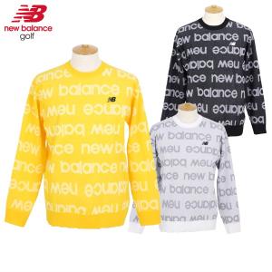 ニューバランス] ゴルフ メンズ 撥水 クルーネックニット (ストレッチ