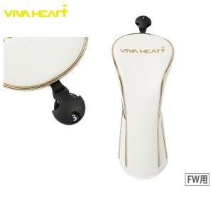 フェアウェイウッド用ヘッドカバー メンズ レディース ビバハート VIVA HEART 2024 春夏 新作 ゴルフ 013-91201｜t-on