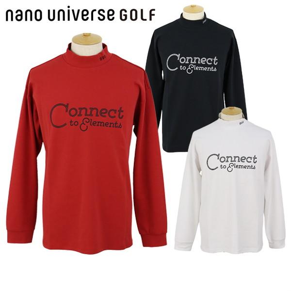 【50％OFFセール】ハイネックシャツ メンズ ナノユニバース ゴルフ NANOuniverse G...
