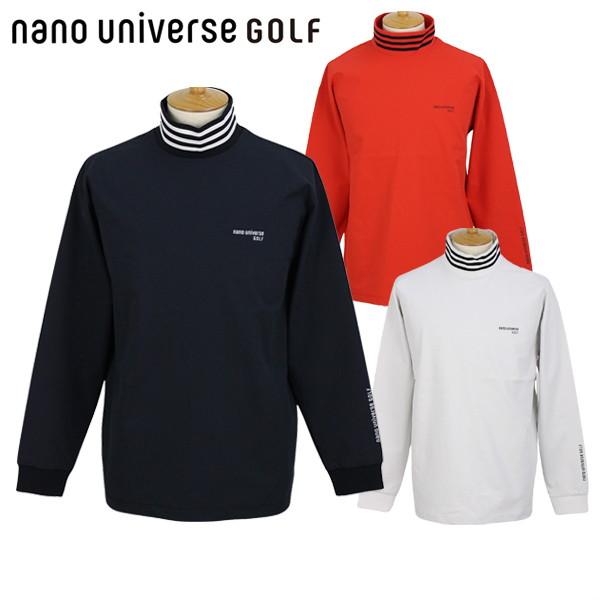 【50％OFFセール】ハイネックシャツ メンズ ナノユニバース ゴルフ NANOuniverse G...