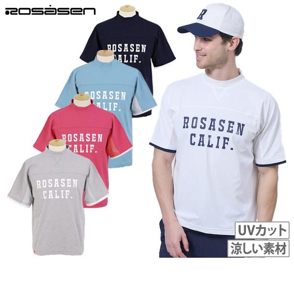 ハイネックシャツ メンズ ロサーセン ROSASEN 2025 春夏 新作 ゴルフウェア 044-2...
