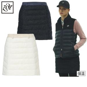 ZOYレディース新品/スカート/ホワイト/M 大感謝祭P10倍】ダウンスカート レディース ゾーイ ZOY 2025 秋冬 新作