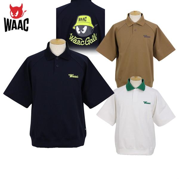ポロシャツ メンズ ワック WAAC 日本正規品 2024 春夏 新作 ゴルフウェア 0722420...