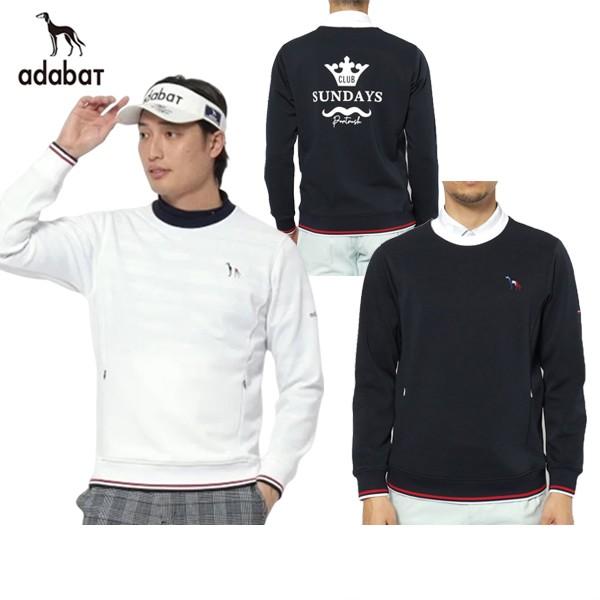 【50％OFFセール】トレーナー メンズ アダバット adabat  ゴルフウェア 082-1224...