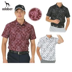 ADABAT アダバット ハイネック 半袖Tシャツ ネイビー系 48