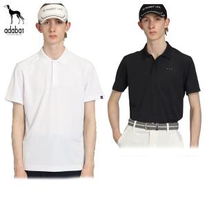ポロシャツ メンズ アダバット adabat 2024 春夏 新作 ゴルフウェア 082-18540の商品画像