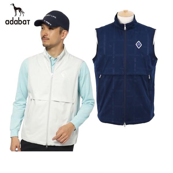 【50％OFFセール】ベスト メンズ アダバット adabat  ゴルフウェア 082-22310