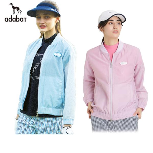 【50％OFFセール】ブルゾン レディース アダバット adabat  ゴルフウェア 119-423...