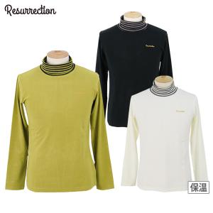 ハイネックシャツ メンズ レザレクション Resurrection 2022 秋冬 新作 ゴルフウェア 22awin03-m
