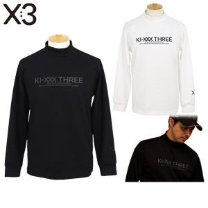 ハイネックシャツ メンズ キックスリー KI-XXX THREE ゴルフウェア 