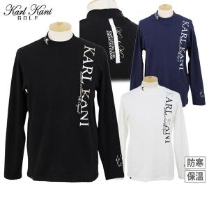 【30％OFFセール】ハイネックシャツ メンズ カール カナイ ゴルフ Karl Kani GOLF  ゴルフウェア 233kg1101｜t-on