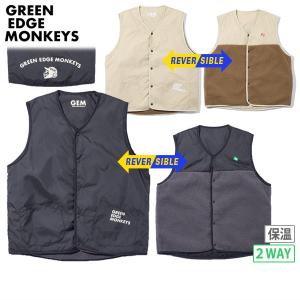 送料無料】 GREEN EDGE MONKEYS グリーンエッジモンキーズ Reversible