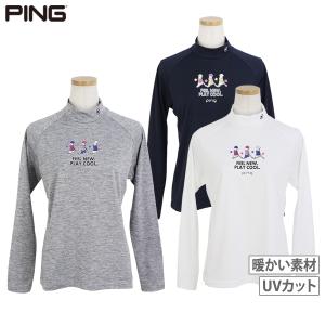 ハイネックシャツ レディース ピン PING 2022 秋冬 新作