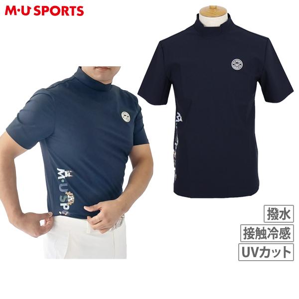 【50％OFFセール】ハイネックシャツ メンズ MUスポーツ エムユー スポーツ M.U SPORT...