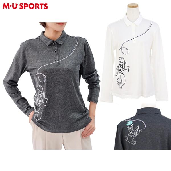 【50％OFFセール】ポロシャツ レディース MUスポーツ MUSPORTS  ゴルフウェア 701...