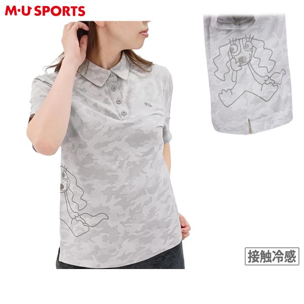 【50％OFFセール】ポロシャツ レディース MUスポーツ エムユー スポーツ M.U SPORTS...
